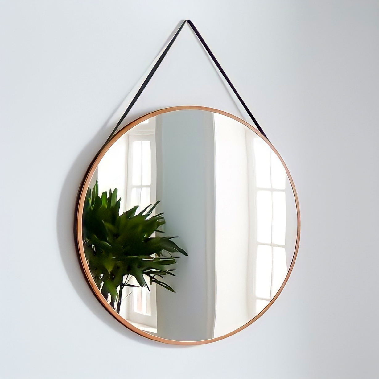 Mirror at minimalis modern house